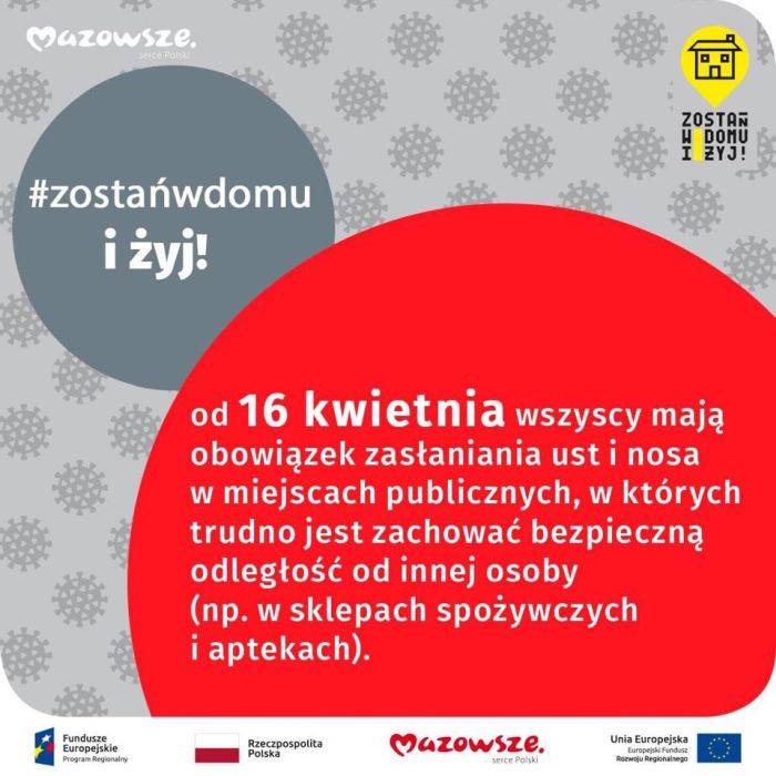 Zostań w domu i żyj!