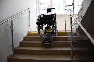 Wózek inwalidzki - schodołaz