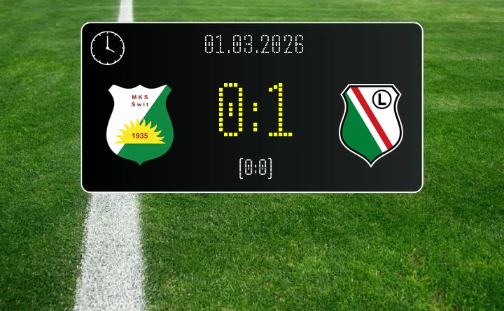 [PIŁKA NOŻNA] Świt Nowy Dwór Mazowiecki – Legia Warszawa II 0:1 w Betclic 3. Liga Grupa 1 (Grupa I)