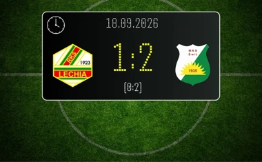 [PIŁKA NOŻNA] Betclic 3. Liga Grupa 1 (Grupa I): Lechia Tomaszów Mazowiecki – Świt Nowy Dwór Mazowiecki 1:2