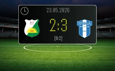 [PIŁKA NOŻNA] Świt Nowy Dwór Mazowiecki – Wisła Płock II 2:3 w Betclic 3. Lidze Grupa 1 (Grupa I) – pięć goli i niedosyt na Stadionie Miejskim w Nowym Dworze Mazowieckim
