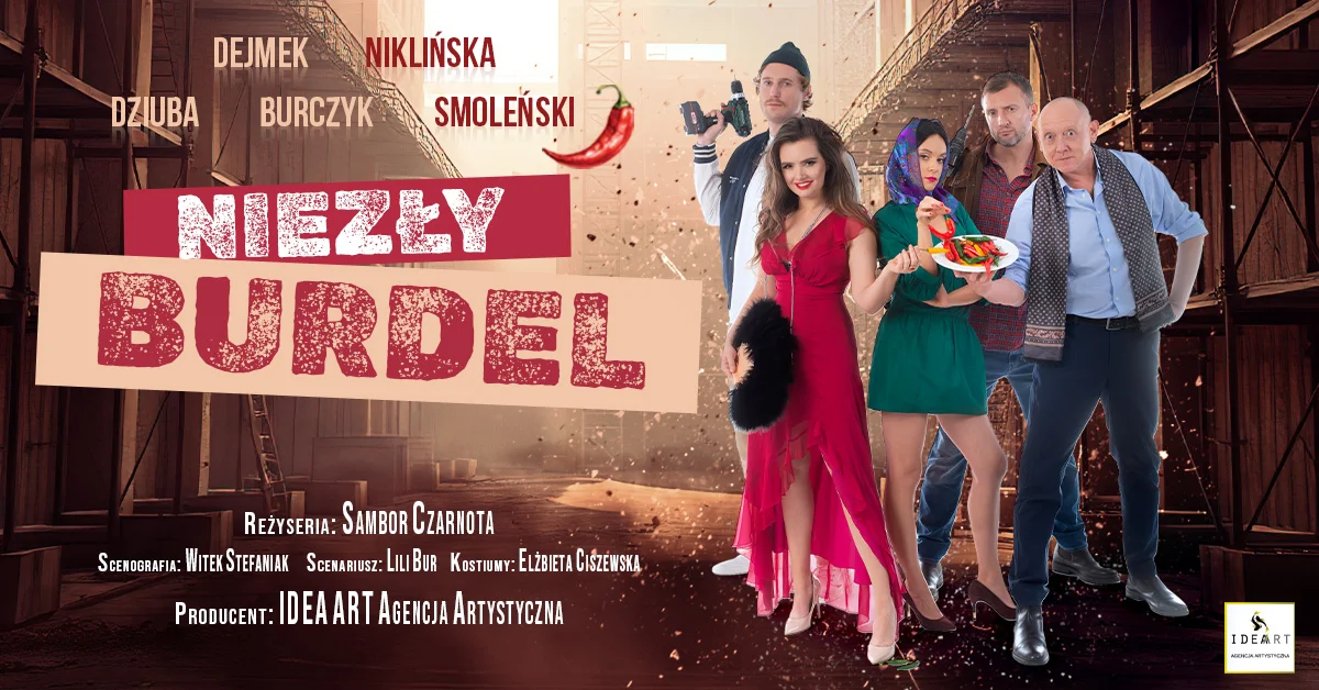 Grafika promocyjna wydarzenia Komediowy spektakl o codziennych nieporozumieniach w Nowym Dworze Mazowieckim