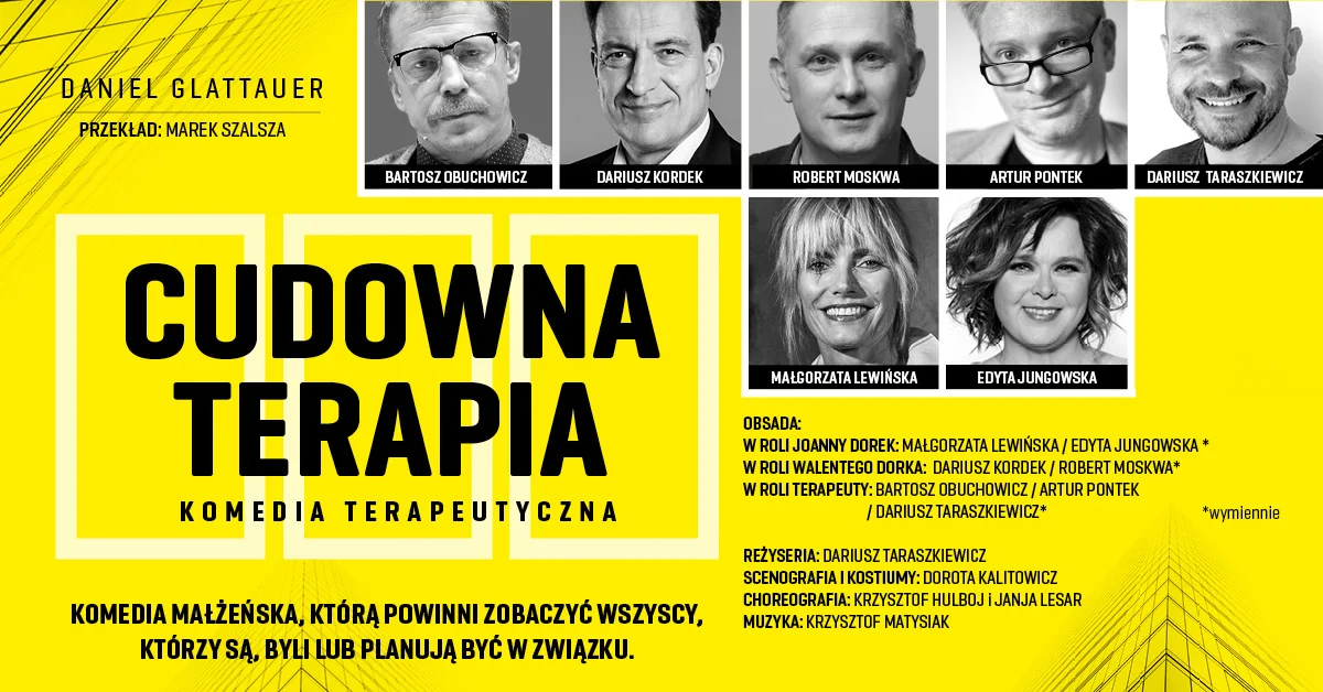 Grafika promocyjna wydarzenia Cudowna terapia w Modlinie