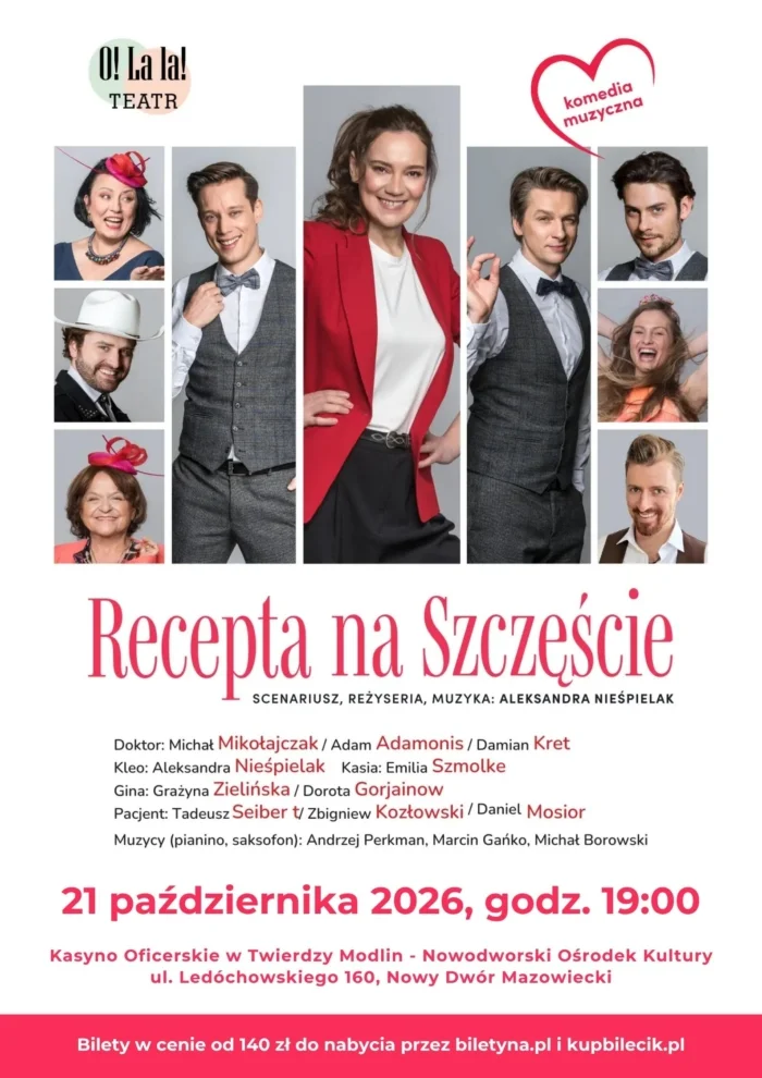 Grafika promocyjna wydarzenia Recepta na szczęście