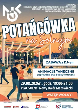 Grafika promocyjna wydarzenia Potańcówka na Solnym