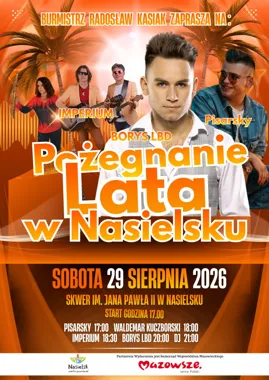 Grafika promocyjna wydarzenia Pożegnanie lata