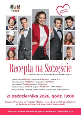 Grafika promocyjna wydarzenia Recepta na szczęście