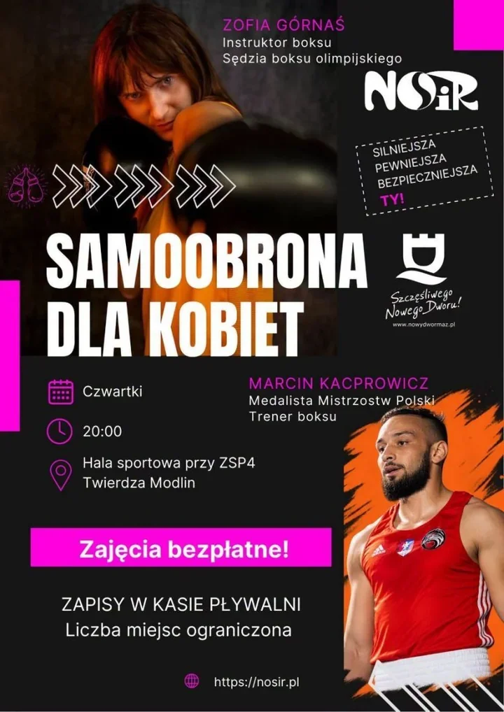 Bezpłatna samoobrona dla kobiet w Twierdzy Modlin. Liczba miejsc jest ograniczona