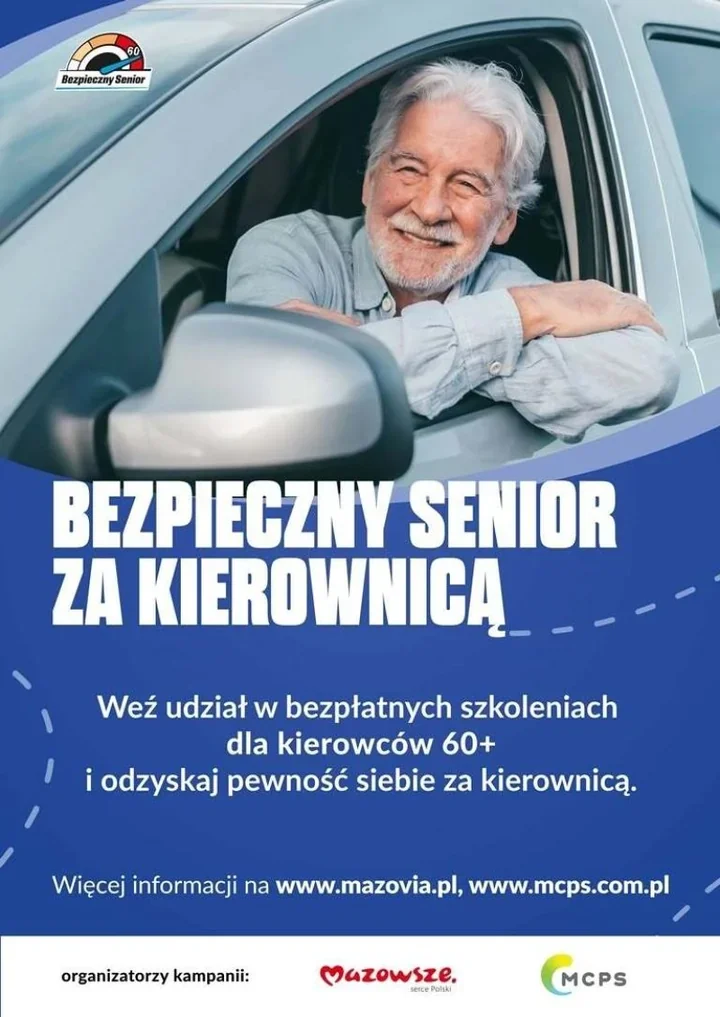Kierowcy 60+ sprawdzą swoje umiejętności na Torze Modlin