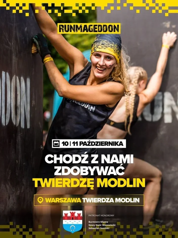Błoto, przeszkody i Twierdza Modlin. Runmageddon wraca z trasami