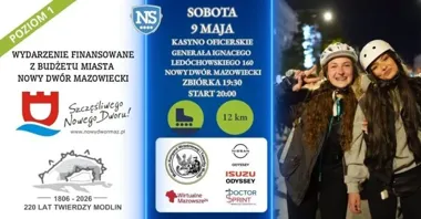 Rolki po zmroku przejadą przez Nowy Dwór Mazowiecki