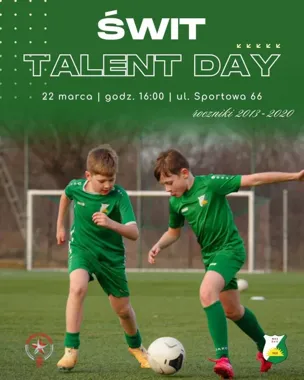 Dzień naborowy Świtu – szansa dla młodych piłkarzy z roczników 2013–2019