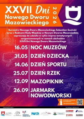 Nowy Dwór szykuje święto na kilka miesięcy. Pierwsze daty już są