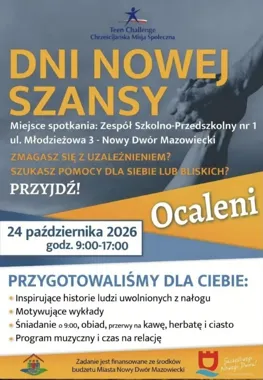 Dni Nowej Szansy w Nowym Dworze. Historie ludzi, którzy wyszli z nałogu