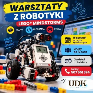 Dzieci zbudują i zaprogramują własne roboty. Ruszają warsztaty LEGO