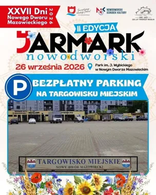 Jarmark Nowodworski z bezpłatnym parkingiem. Ważna zmiana dla kierowców