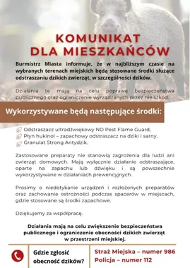 Mieszkańcy widzą nowe odstraszacze – miasto zwiększa ochronę przed dzikami w osiedlach