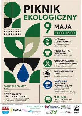 Elektrośmieci za sadzonki. W Nowym Dworze szykuje się ekologiczny piknik