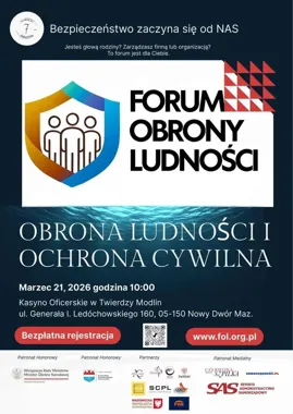 I Forum Obrony Ludności w Twierdzy Modlin – Nowy Dwór buduje odporność