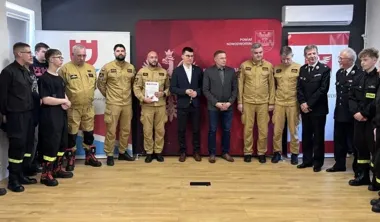 Młodzi strażacy z powiatu nowodworskiego zmierzyli się w powiatowych eliminacjach turnieju