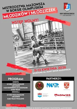 Ring w Nowym Dworze Mazowieckim zapełni się młodymi pięściarzami