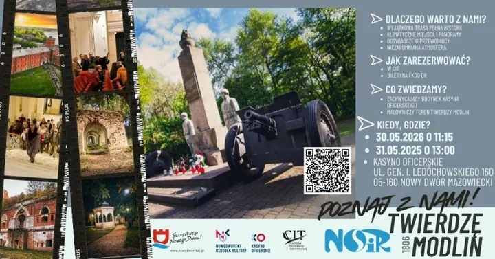 Kasyno Oficerskie i Twierdza Modlin w jednym spacerze – trzy godziny historii bez pośpiechu