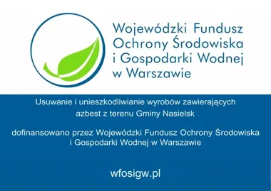 Ponad 106 ton azbestu usunięto z 42 gospodarstw w gminie Nasielsk