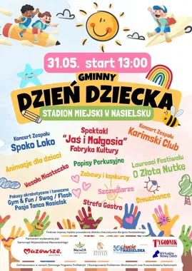 Gminny Dzień Dziecka w Nasielsku połączy zabawę z profilaktyką