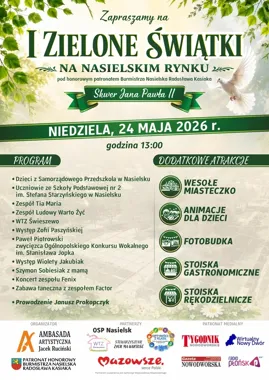 Zielone Świątki wracają na rynek. W Nasielsku szykuje się ludowe świętowanie