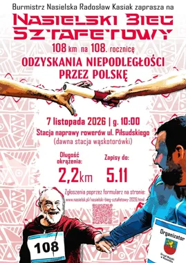 108 kilometrów w sztafecie i nagroda za najlepsze biało-czerwone przebranie