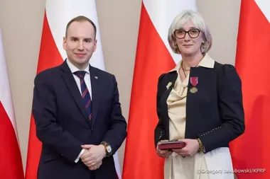 Dorota Kalinowska z Nasielska otrzymała Brązowy Krzyż Zasługi