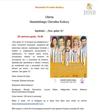 Komedia z gwiazdorską obsadą zagra w Nasielsku. Bilety już są w sprzedaży
