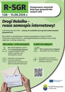 Rolnicy dostaną list od GUS. Rusza ważne badanie gospodarstw