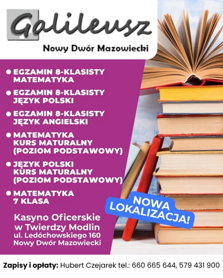 Kasyno Oficerskie stanie się miejscem nauki. GALILEUSZ zaprasza młodych mieszkańców