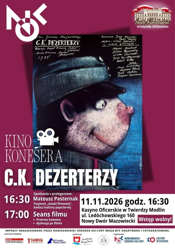 W Twierdzy Modlin film spotka się z historią. „C.K. Dezerterzy” na ekranie