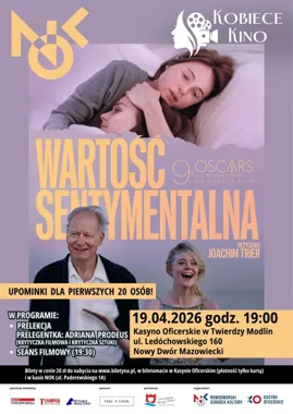 Kobiece Kino w Modlinie - film, rozmowa i wieczór z Adrianą Prodeus