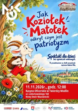 Koziołek Matołek w Twierdzy Modlin rusza tropem własnej ojczyzny