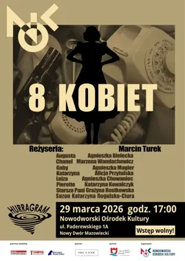 Osiem sekretów i jedna scena - Teatr Hurragram wraca do Nowodworskiego Ośrodka Kultury