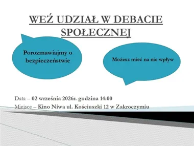 Nasielsk: policja wraca do postulatów mieszkańców. Debata już 2 września