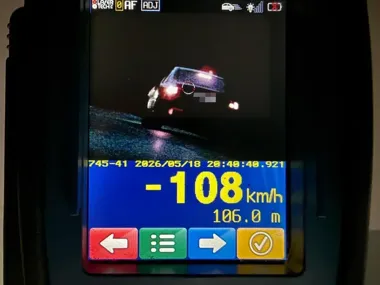 Jechał 108 km/h przez Nasielsk - drogówka zabrała mu prawo jazdy