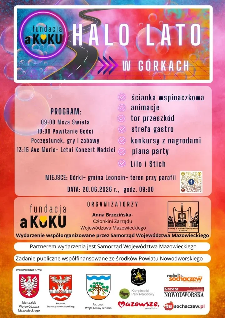 Rodzinny piknik w Górkach. Halo Lato ma połączyć zabawę i odpoczynek
