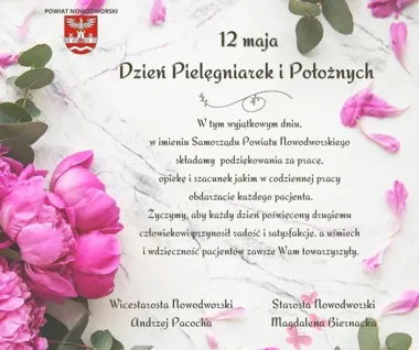 W powiecie padły podziękowania dla pielęgniarek i położnych
