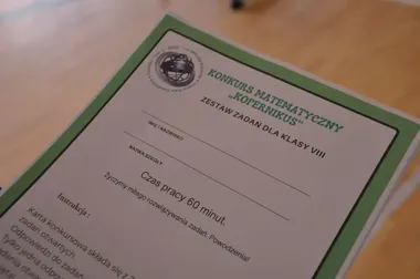 Młodzi matematycy zmierzyli się z "Kopernikiem". Druga edycja konkursu w Nasielsku
