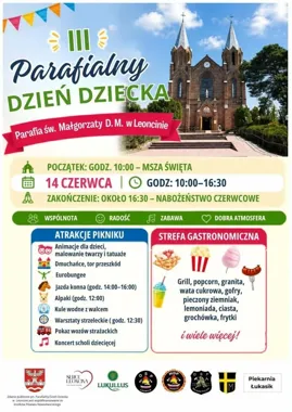 Rodzinne święto z Mszą i dmuchanym torem przeszkód w Leoncinie