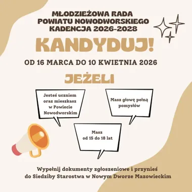 Młodzież wybiera swoich przedstawicieli – wybory do Młodzieżowej Rady Powiatu