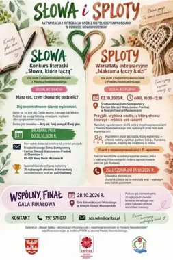 Bezpłatne warsztaty makramy. Miejsca przygotowano tylko dla 15 par