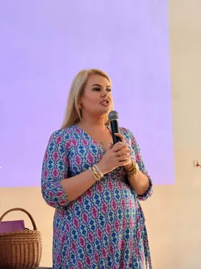 Dwie szkoły rozmawiały o hejcie. Kinga Zawodnik poprowadziła warsztaty