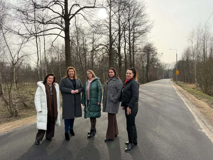 Nowa nawierzchnia na drodze 4134W – remont poprawił połączenie z DW579