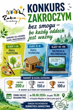 W Zakroczymiu dzieci pokażą swoje pomysły na walkę ze smogiem